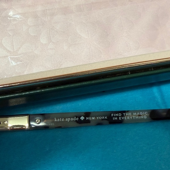 Kate Spade Glossy Black Glasses - Picture 5 of 7